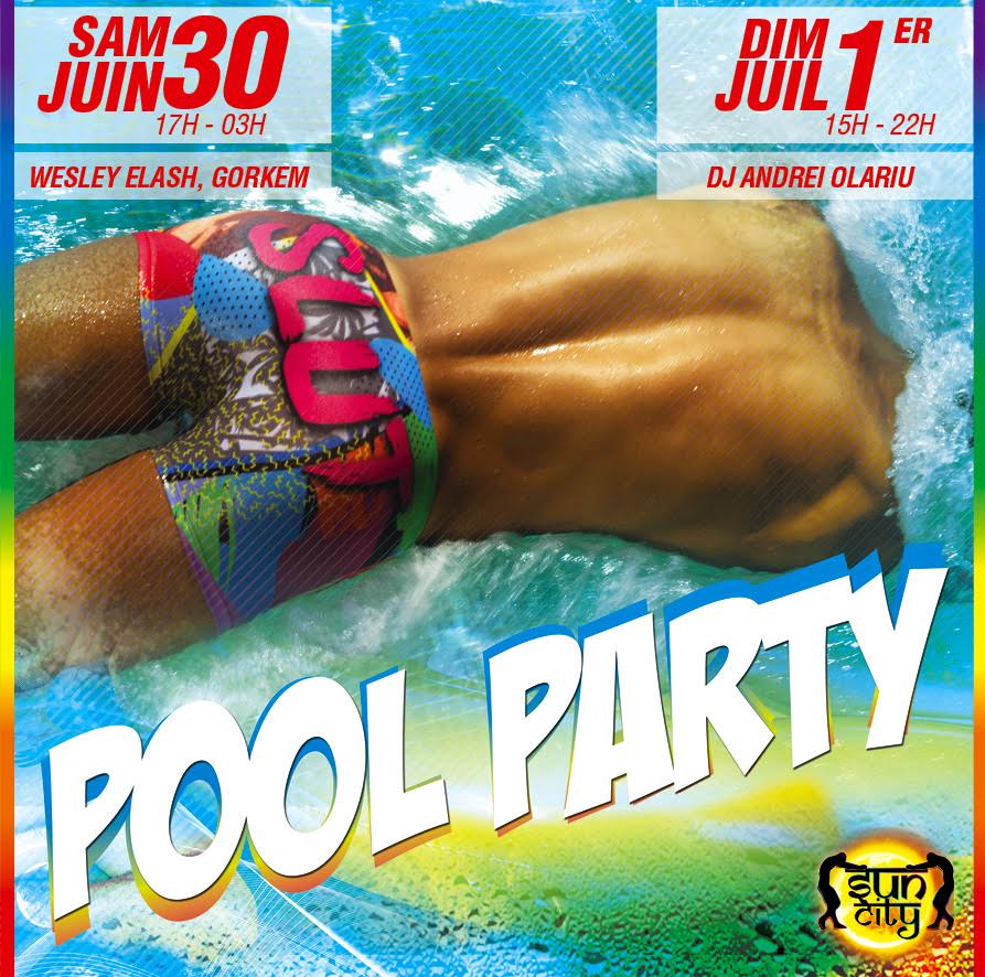 pool party summer 2018